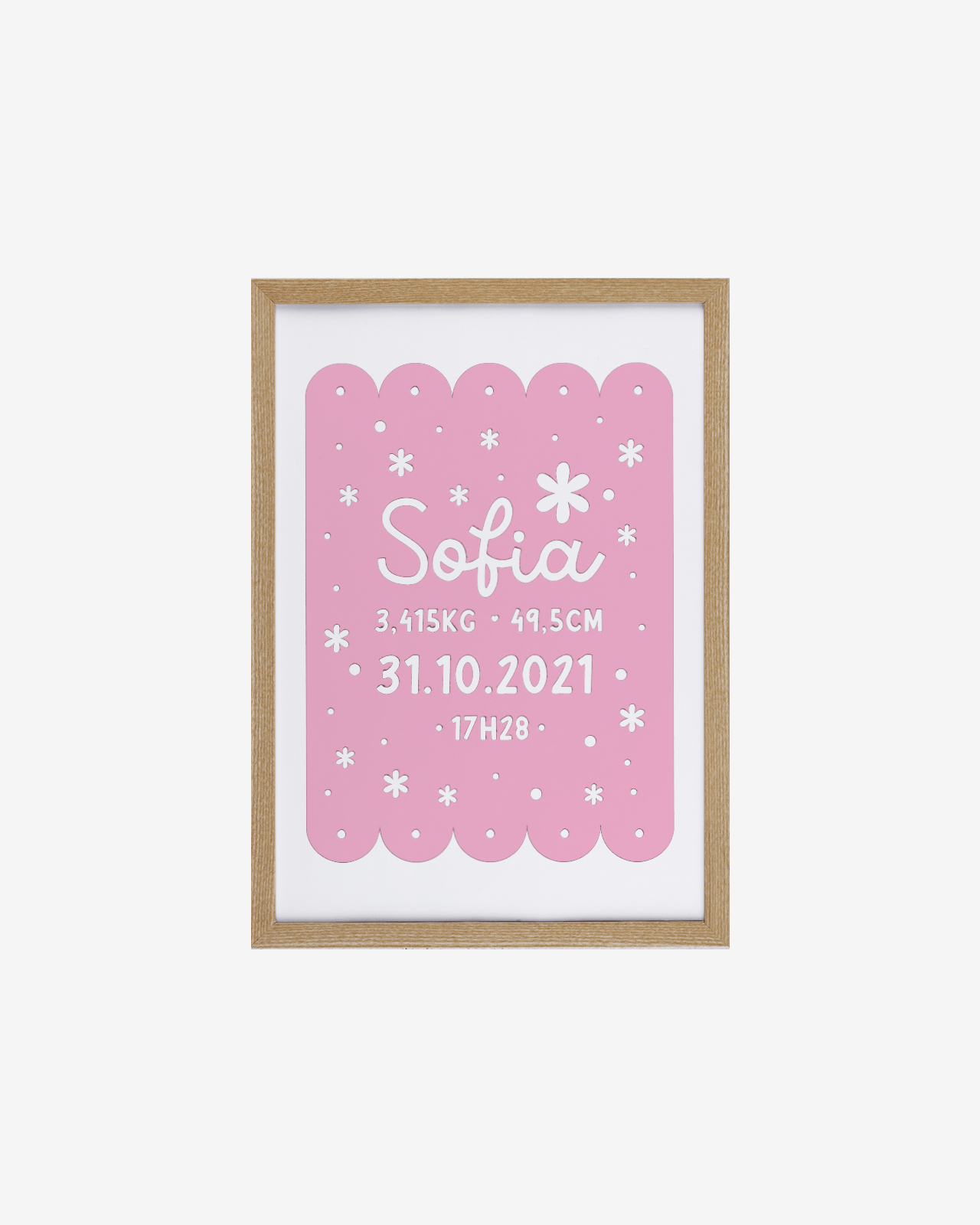 “Flowers” Birth Poster - Image 7