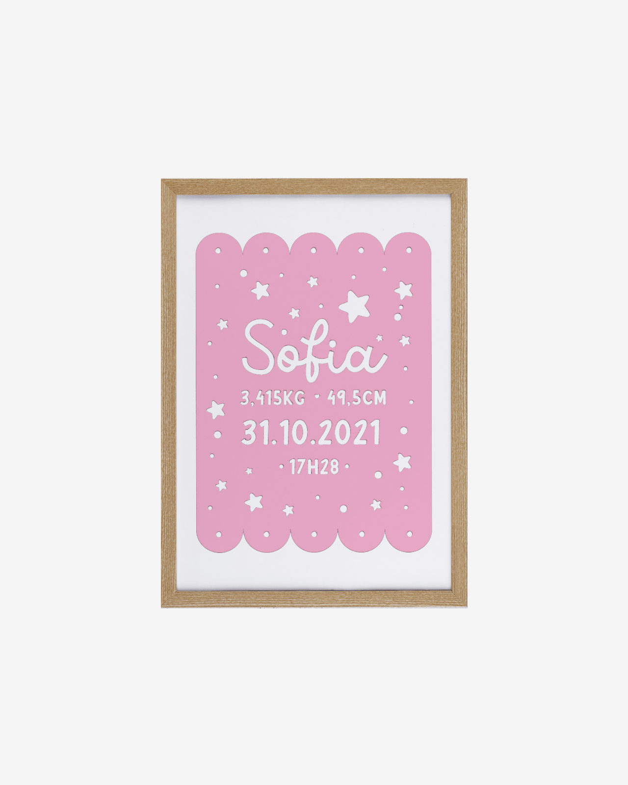 “Stars” Birth Poster - Image 7