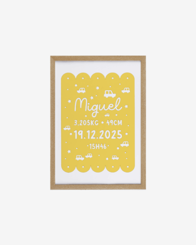 “Vehicles” Birth Poster