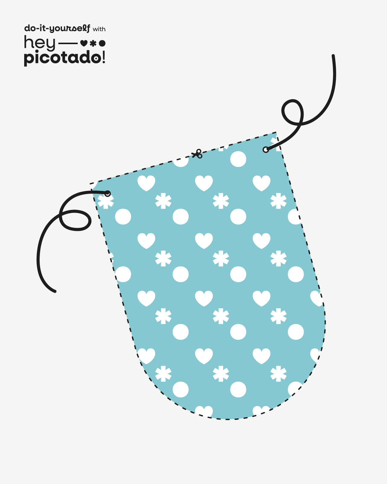 Round Garland DIY Digital Kit