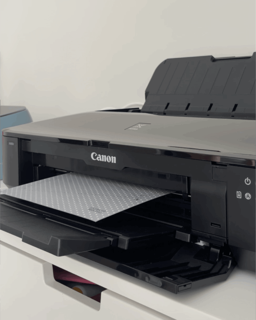 Print the second page on cardstock or your favourite patterned paper.