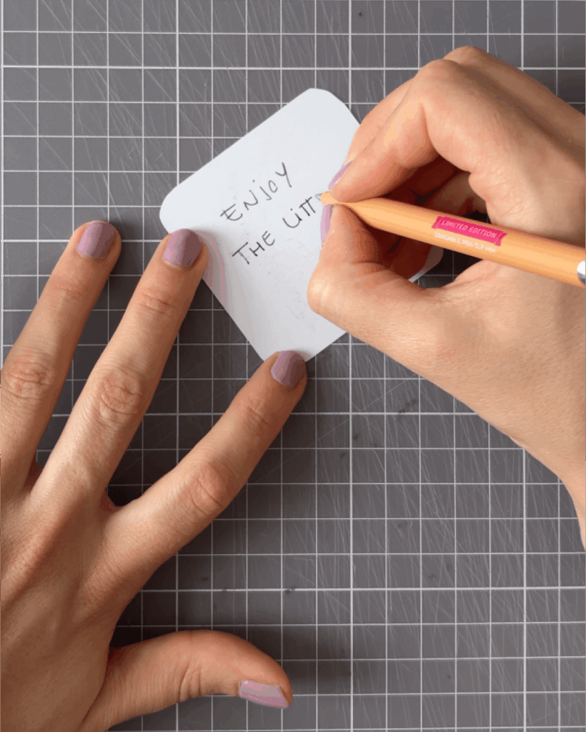 Write your own message.